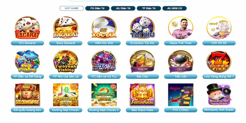 Nổ hũ với nhiều thể loại game cực kỳ hot